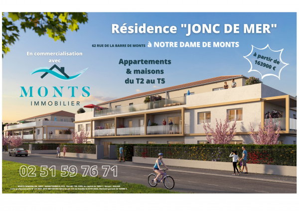 Offres de vente Appartement Notre-Dame-de-Monts 85690